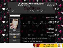 Tablet Screenshot of loverofdarkness.mihanblog.com