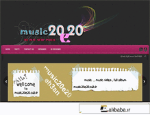 Tablet Screenshot of music20e20.mihanblog.com