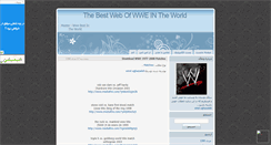 Desktop Screenshot of master-wwe.mihanblog.com